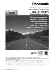 Panasonic CQ-DFX972N Operating Instructions Manual