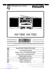 Philips AW7892 - annexe 1 User Manual