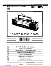 Philips D 8099 User Manual