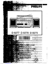 Philips D 8279 User Manual