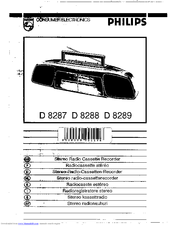 Philips D8288 User Manual