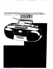 Philips ND 6600/58 User Manual