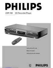 Philips 765 Instructions For Use Manual