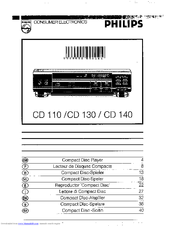Philips CD 110 User Manual