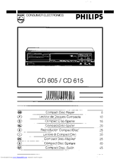 Philips CD615 User Manual