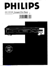 Philips CD720/00 User Manual