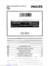 Philips CD 824 User Manual