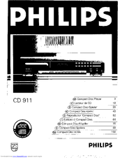 Philips CD911/00S User Manual