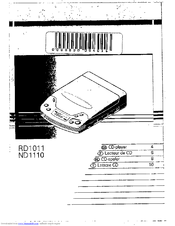 Philips RD1011/18 User Manual
