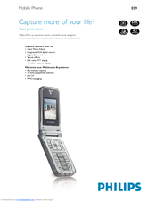 Philips 859 Specifications