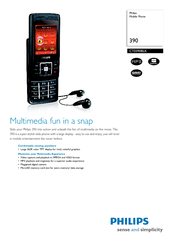Philips CT0390BLK Specifications