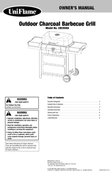 Blue Rhino UniFlame CBC608A Owner's Manual