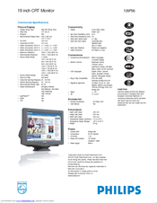 Philips 109F56 Specifications