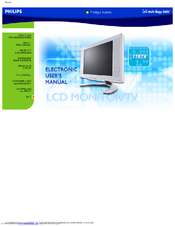Philips 170T4 User Manual