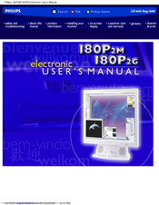 Philips 180P2G-00C User Manual