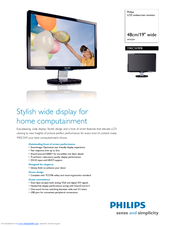 Philips 190CW9FB Specifications