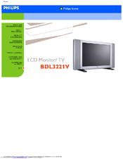 Philips BDL3221V/00 Owner's Manual