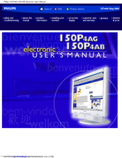 Philips LightFrame 150P4AB User Manual