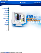 Philips 109B20/05C Electronic User's Manual