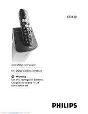 Philips CD140 User Manual