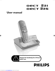 Philips DECT 221 User Manual