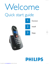 Philips XL3402B/37 Quick Start Manual
