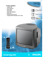 Philips 17PT1564 Specification Sheet