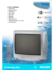 Philips 21PT1664 Specifications