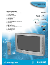 Philips 32PW6305 Specification Sheet