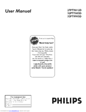 Philips 27PTG015D User Manual