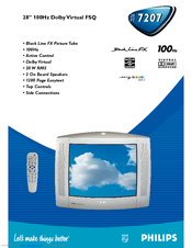 Philips 28PT 7207 Specification Sheet