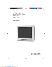 Philips 29PT7333 User Manual