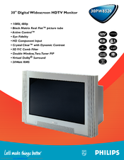 Philips 30PW8520 Specifications
