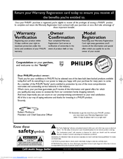 Philips 34PW9817 Owner's Manual