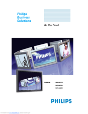 Philips BDS4622V User Manual