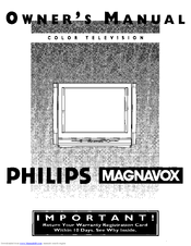 Philips Magnavox MX2790B Owner's Manual