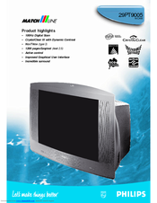 Philips Match Line 29PT9005 Nicam Specifications