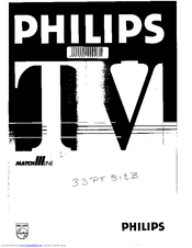 Philips Matchline 33PT912B Handbook