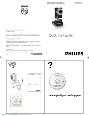 Philips SPZ5000 Quick Start Manual