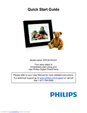 Philips SPF3010C/G7 Quick Start Manual