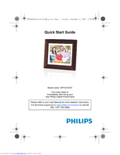 Philips SPF3410/G7 Quick Start Manual