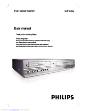 Philips DVP3100V/05 User Manual