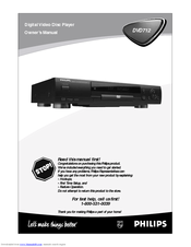 Philips DVD870P Owner's Manual