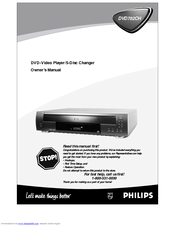 Philips DVD782CH99 Owner's Manual
