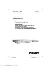 Philips DVP3005K/78 User Manual