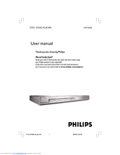 Philips DVP3028 User Manual