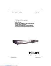 Philips DVP3120X User Manual