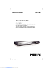 Philips DivX DVP3146K User Manual