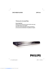 Philips DVP3166 User Manual