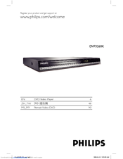 Philips DVP3260K User Manual